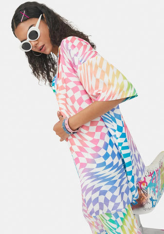 Surreal Life Checkered Shirt