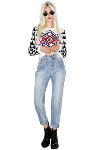 Blue Skies Straight Leg Jeans