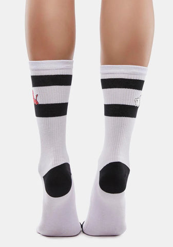 Too Ghoul For School Crew Socks