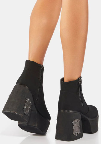 Mystic Voyage Platform Boots