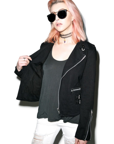 D-Ring Moto Jacket