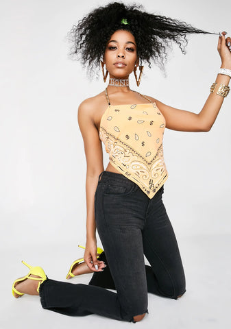 Ain't No Other Bandana Top