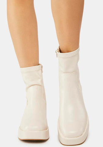 Not Okay Ankle Boots