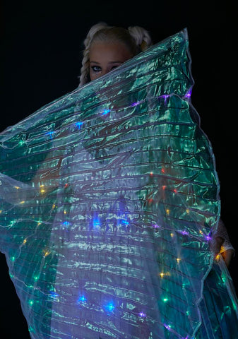 Luminous Midnight Journey Light-Up Cape