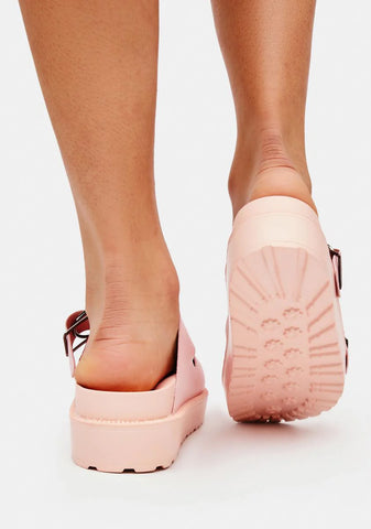 Sweet Slice Of Paradise Slide Sandals