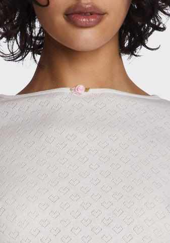 Look Closer Long Sleeve Top