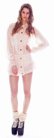 Send Me An Angel Manhattan Cardigan - Light Pink