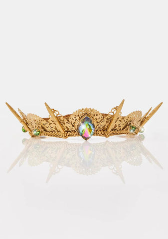 Antoinette Gold Tiara