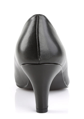Divine-420 Classic Pump-Black PU