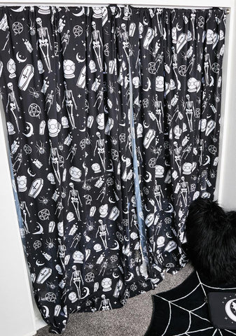 Embrace The Darkness Curtains