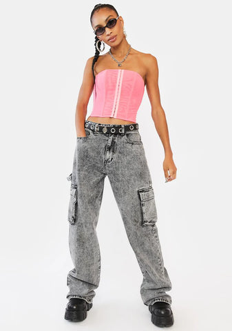 Baby Won't You Want Me Corset Top