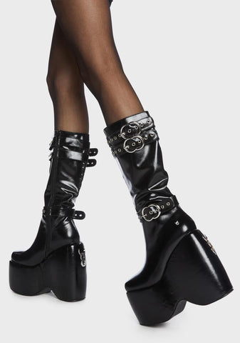 Onyx Speak Your Mind Platform Boots