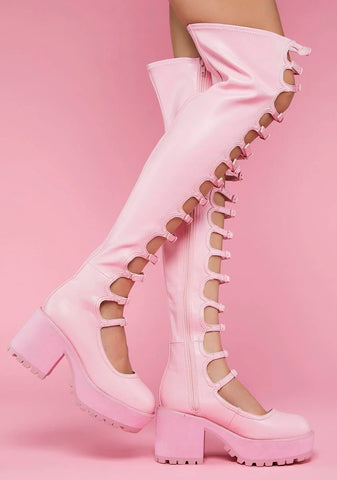 Watch Your Step Mary Jane Boots