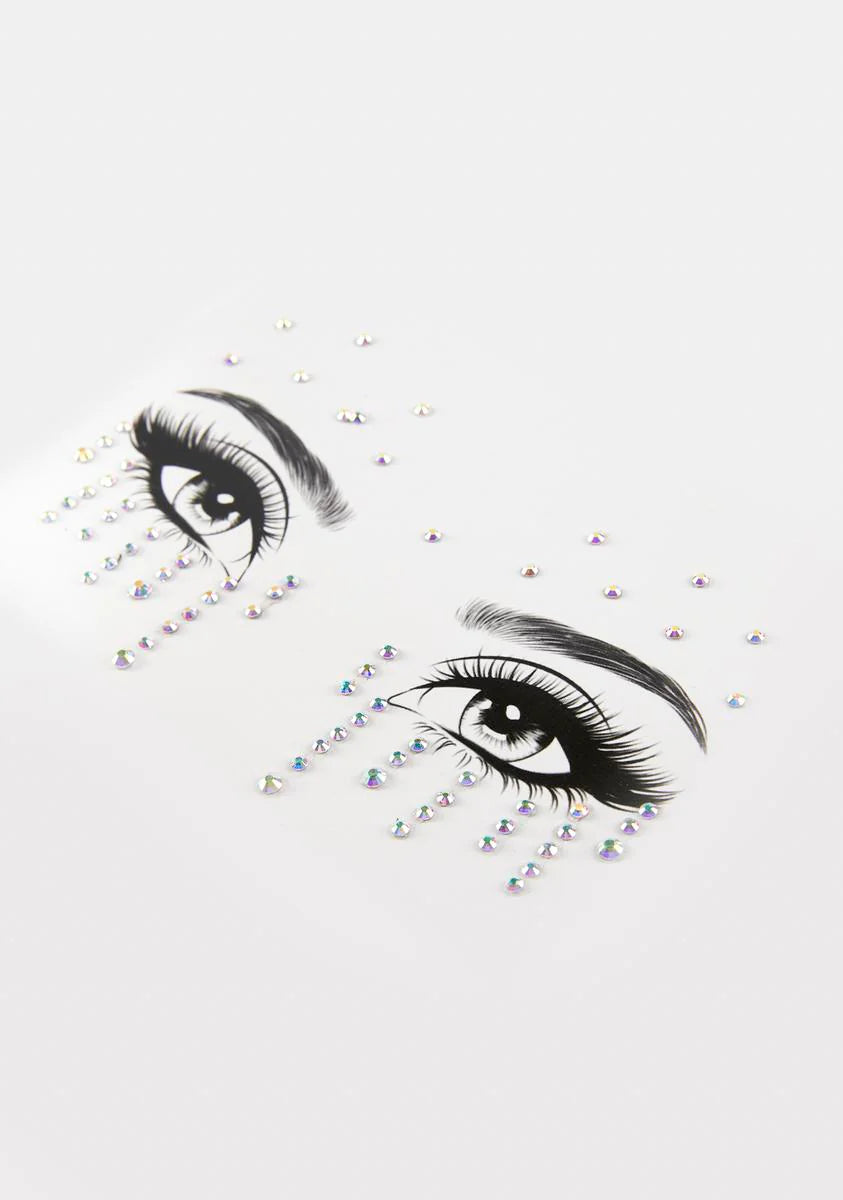 Crystal Fallen Stardust Face Jewels