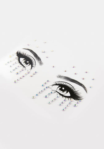 Crystal Fallen Stardust Face Jewels