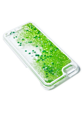 Shooting Star Glitterfalls iPhone Case