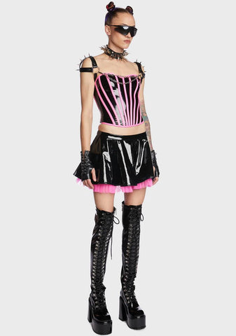 In Your Nightmares Corset Top