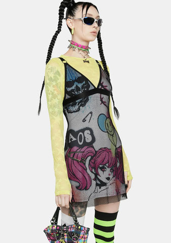 Let's Cause Chaos Mini Dress