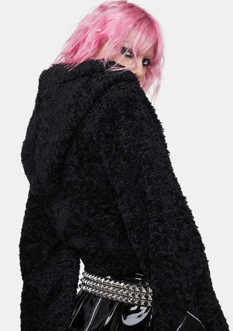 Cute Cat Paw Fluffy Pullover