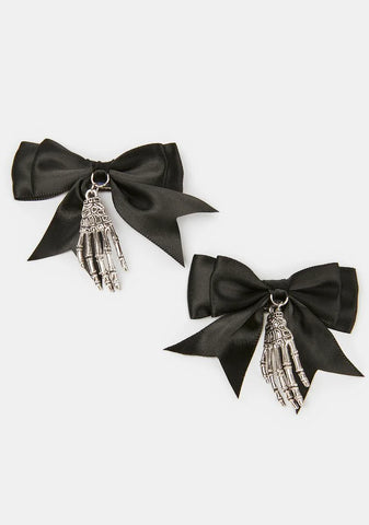 Wicked Watch Out Hair Clip Set