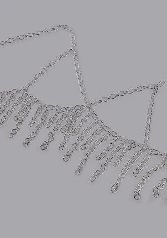 Dune Warrior Chain Bra Harness