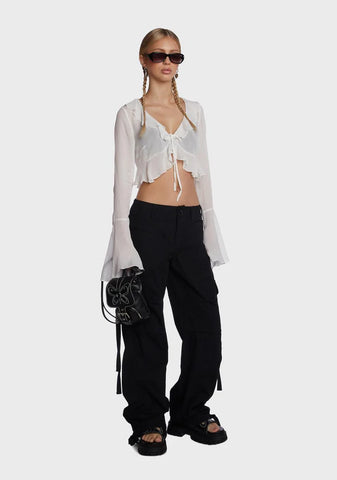 Let It Flow Crop Top