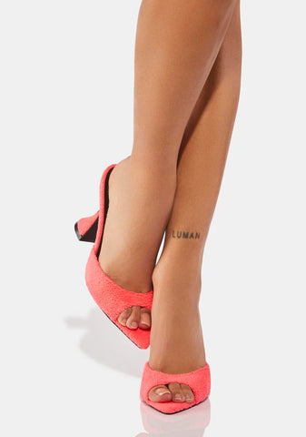 Coral Absolute Bestie Heels