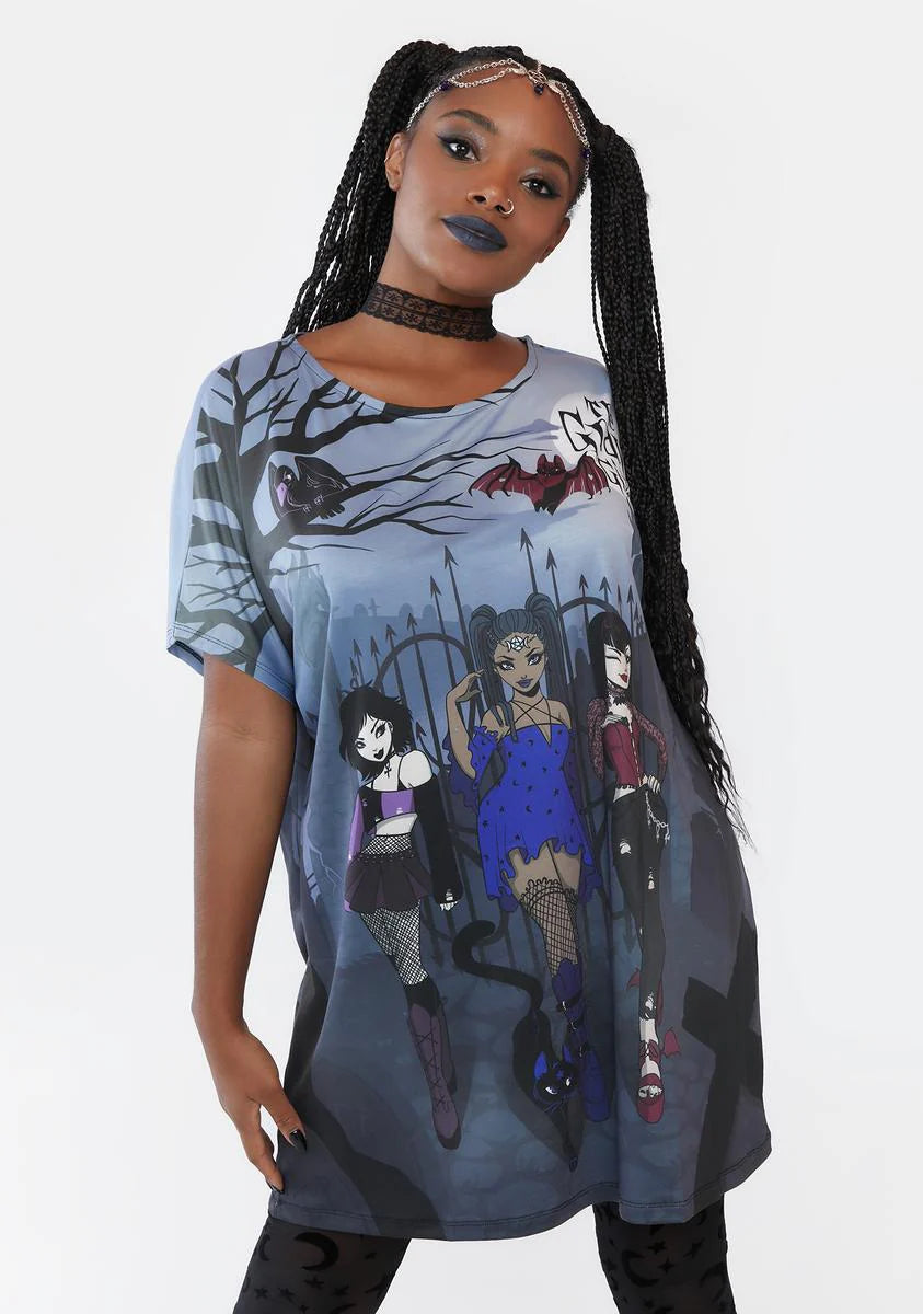 Best Witches Oversized Graphic Tee