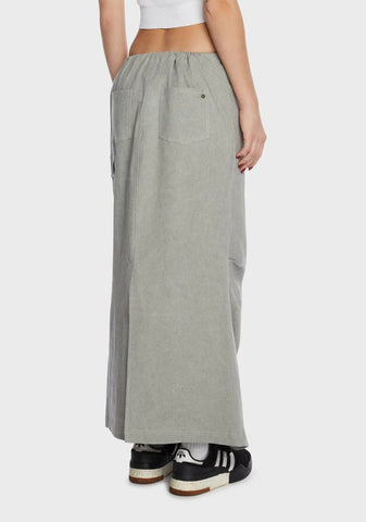 Parachute Maxi Skirt