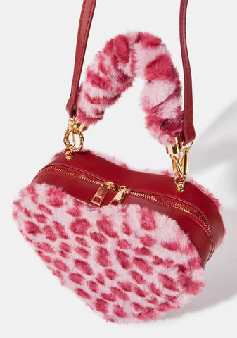 Sweet Wild One Fuzzy Handbag