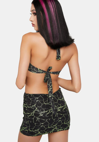 Thunder Struck Mini Dress