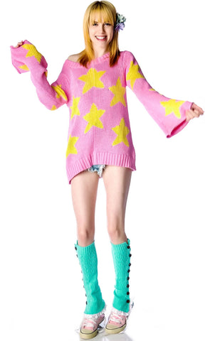 Starry Eyed Favorite Sweater - Pink