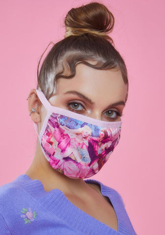 Once Upon A Dime Face Mask