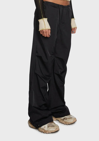 Noir In Your Element Parachute Pants