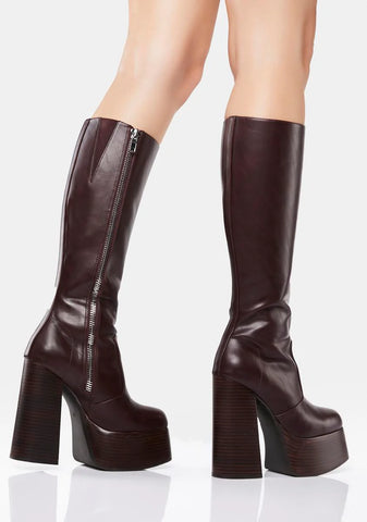 Come As You Are Knee-High Boots
