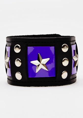 Star Studded Cuff Bracelet