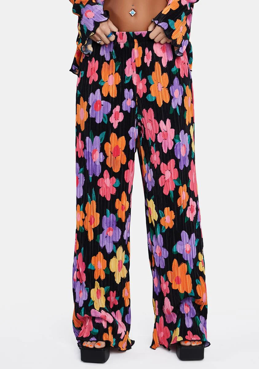 90s Muse Floral Pants
