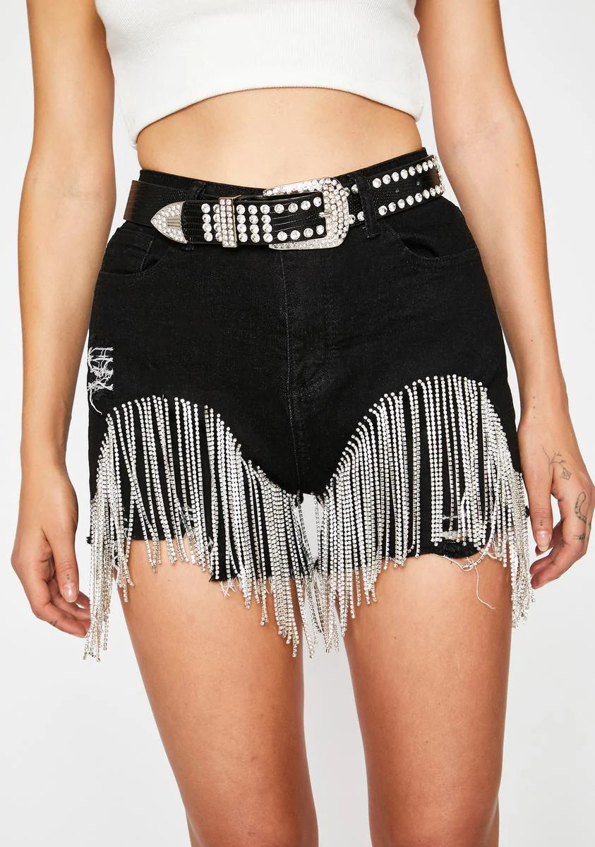 Rowdy Rodeo Fringe Shorts