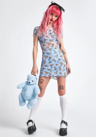 Soft Double Stuffed Mini Skirt