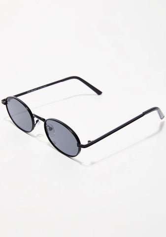 Night Boy Bye Oval Sunglasses