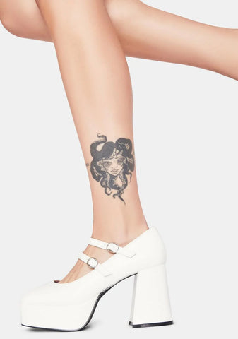 Hold The Phone Platform Mary Janes