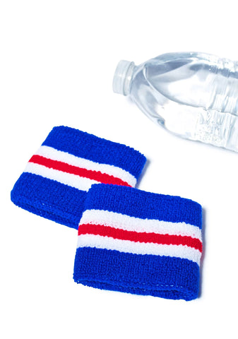 Show Your Stripes Sweatband - Blue