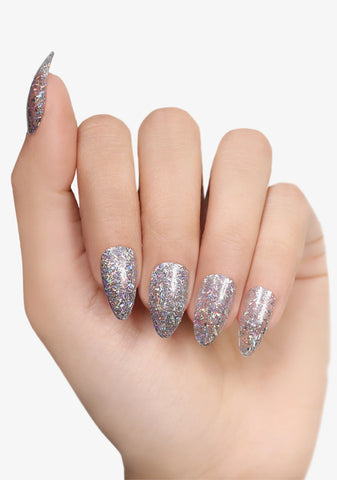 Diamond Dust Press On Nails