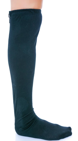 Zip Tuck Cotton Stocking