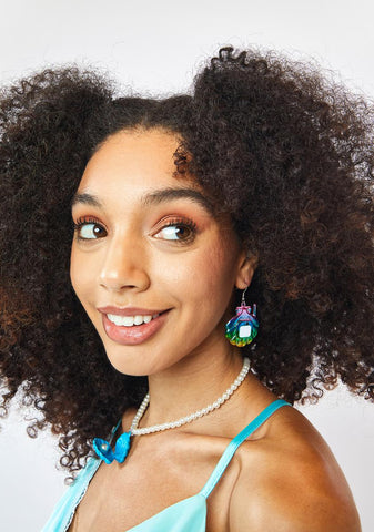 Leave A Message Shell Earrings