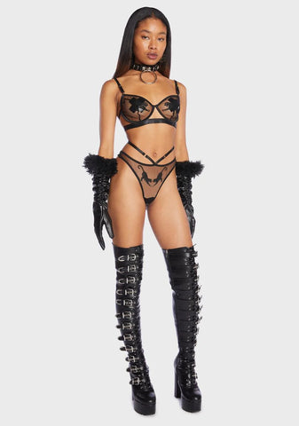 Wild Spots 2 Piece Lingerie Set