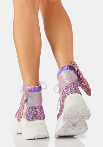 Wings Of A Pixie Platform Boots