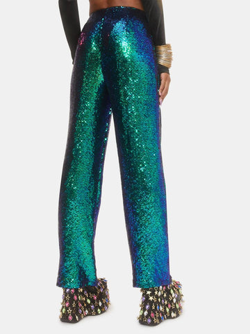 Neptune Glimmer Sequin Pants