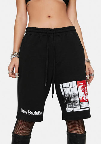 New Brutalism Stadium Shorts