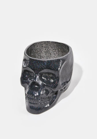 Dead Things Grow Skull Organizer Cup
